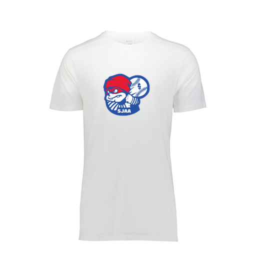 [FTSCUBWH-YS-LOGO1] Decker Youth Tri-Blend T-Shirt - Short Sleeve (Youth S, White, Logo 1)