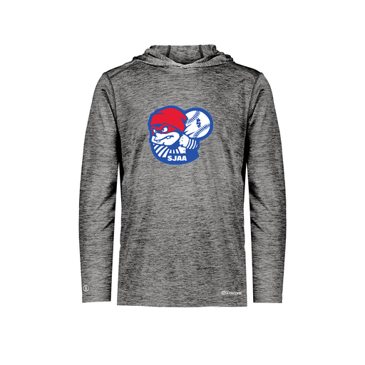 [FOLHCGBK-AS-LOGO1] Decker Men's Charge Hoodie (Adult S, Black, Logo 1)