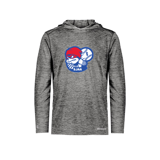 [FOLHCGBK-YS-LOGO1] Decker Youth Charge Hoodie (Youth S, Black, Logo 1)