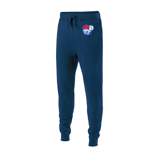 [229548.065.XS-LOGO1] Men's 60/40 Fleece Jogger (Adult XS, Navy, Logo 1)